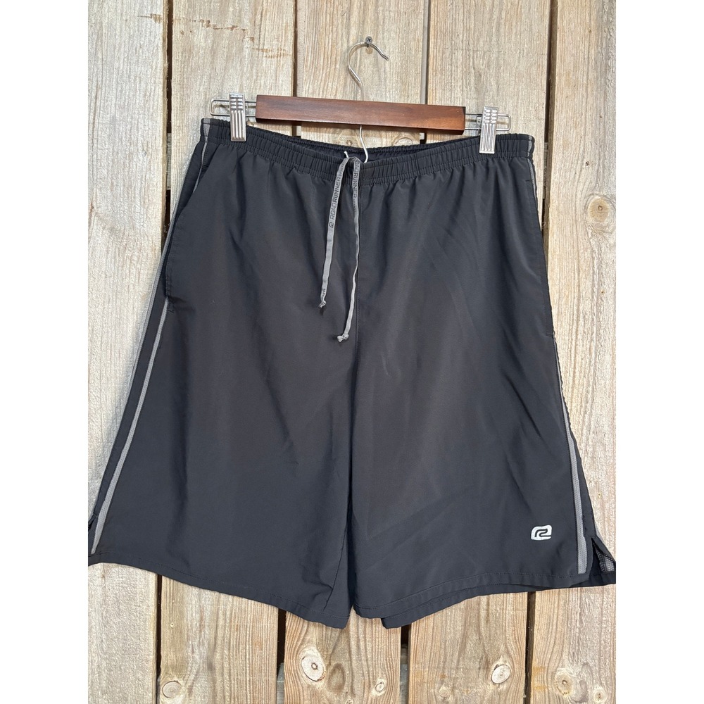 Road Runner Sports Mens Black Running Shorts Lined Athletic Gym Medium RN 85027